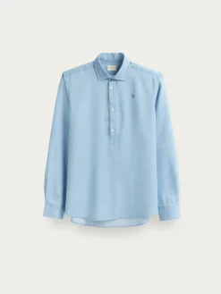 Poleras|Casual<Alvaro Moreno POLERA DENIM Celeste
