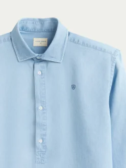 Poleras|Casual<Alvaro Moreno POLERA DENIM Celeste