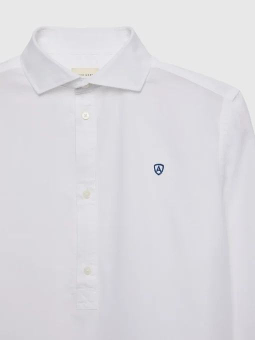 Casual<Alvaro Moreno POLERA PIN POINT Blanco