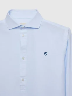 Casual<Alvaro Moreno POLERA PIN POINT Celeste