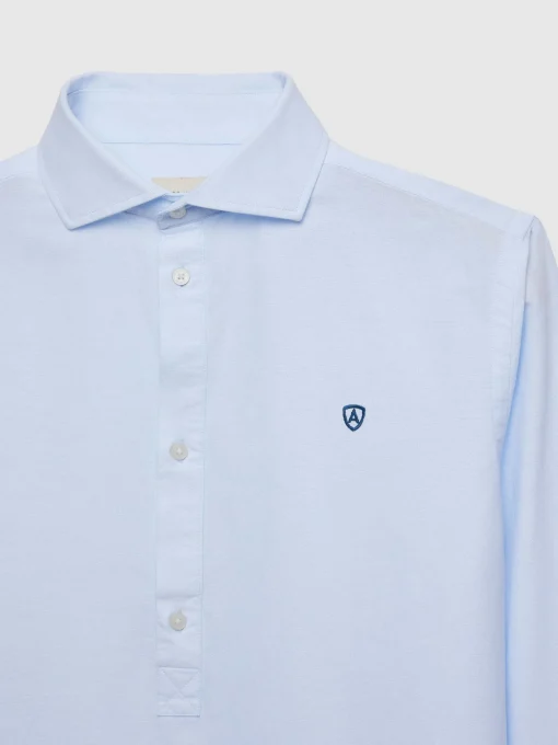 Casual<Alvaro Moreno POLERA PIN POINT Celeste
