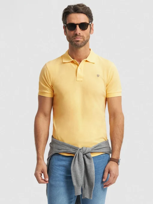 Polos Y Poleras<Alvaro Moreno POLO BASIC Amarillo