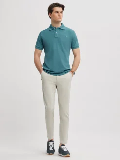 Polos Y Poleras<Alvaro Moreno POLO BASIC Azul