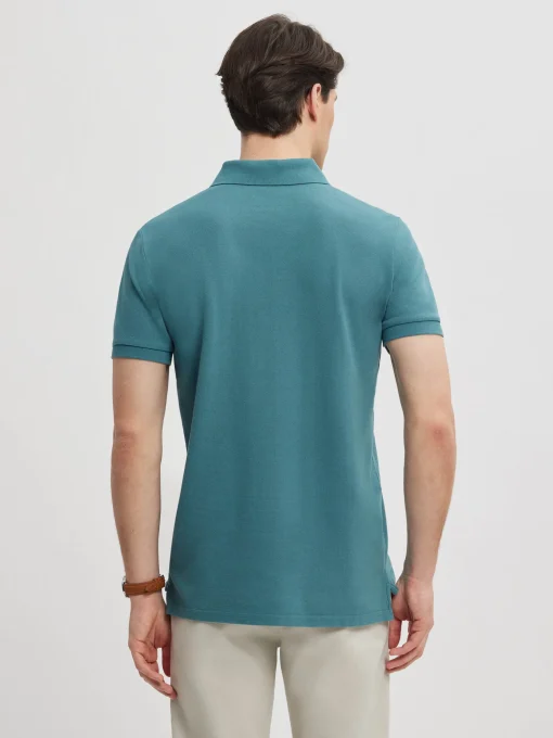 Polos Y Poleras<Alvaro Moreno POLO BASIC Azul