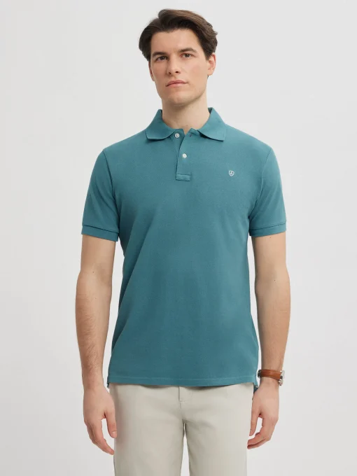 Polos Y Poleras<Alvaro Moreno POLO BASIC Azul