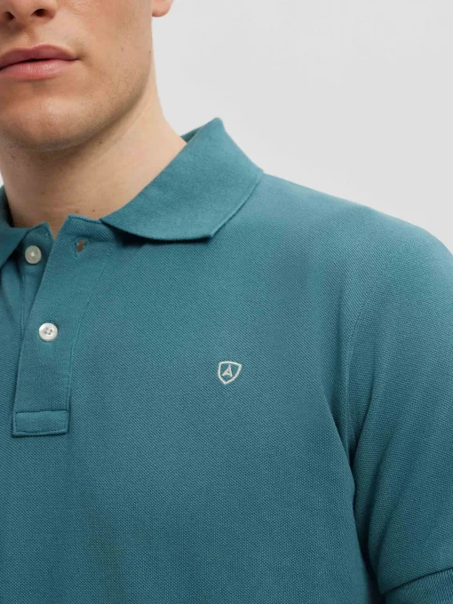 Polos Y Poleras<Alvaro Moreno POLO BASIC Azul