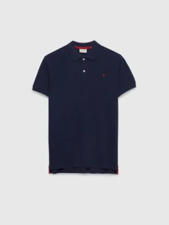 Polos Y Poleras<Alvaro Moreno POLO BASIC Azul Marino