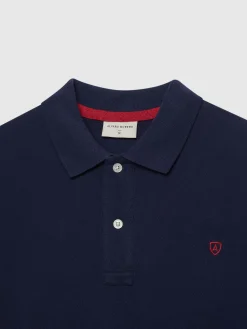Polos Y Poleras<Alvaro Moreno POLO BASIC Azul Marino