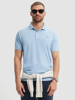 Polos Y Poleras<Alvaro Moreno POLO BASIC Celeste