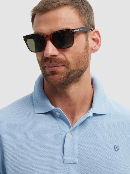 Polos Y Poleras<Alvaro Moreno POLO BASIC Celeste