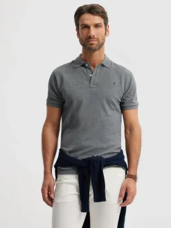 Polos Y Poleras<Alvaro Moreno POLO BASIC Gris