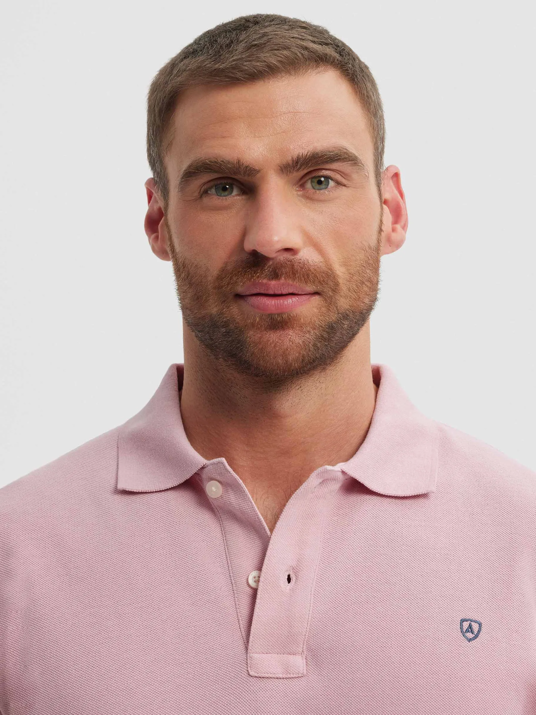 Polos Y Poleras<Alvaro Moreno POLO BASIC Rosa