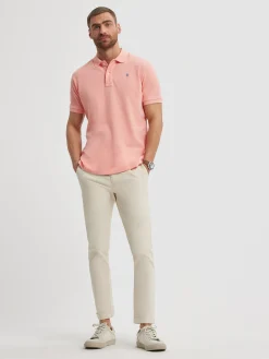 Polos Y Poleras<Alvaro Moreno POLO BASIC SALMÓN Salmón