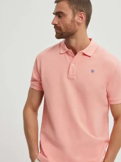 Polos Y Poleras<Alvaro Moreno POLO BASIC SALMÓN Salmón
