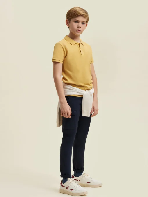 Polos<Alvaro Moreno POLO OSAKA KIDS Mostaza