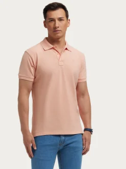Polos Y Poleras<Alvaro Moreno POLO SCOOBY SALMÓN Salmón