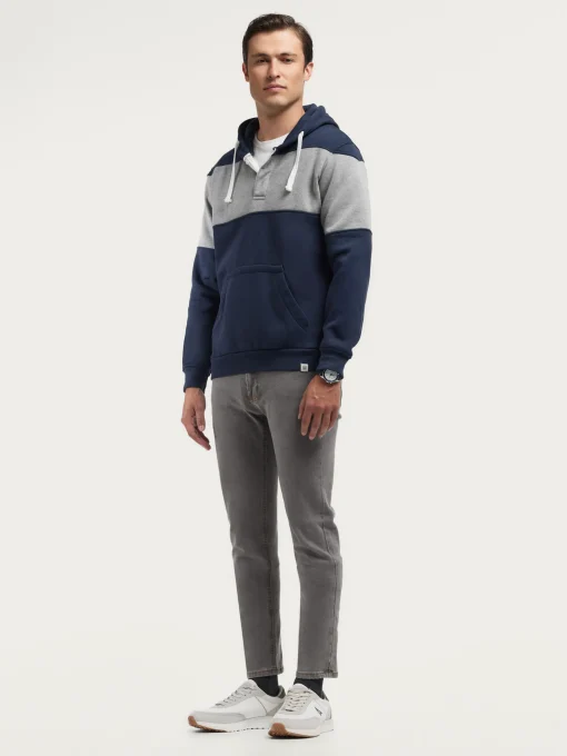 Sudaderas<Alvaro Moreno SUDADERA CASUAL Azul Marino