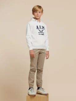 Sudaderas<Alvaro Moreno SUDADERA GOLF KIDS Blanco