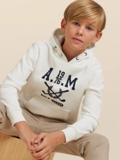 Sudaderas<Alvaro Moreno SUDADERA GOLF KIDS Blanco