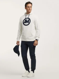 Sudaderas<Alvaro Moreno SUDADERA LOGO Blanco