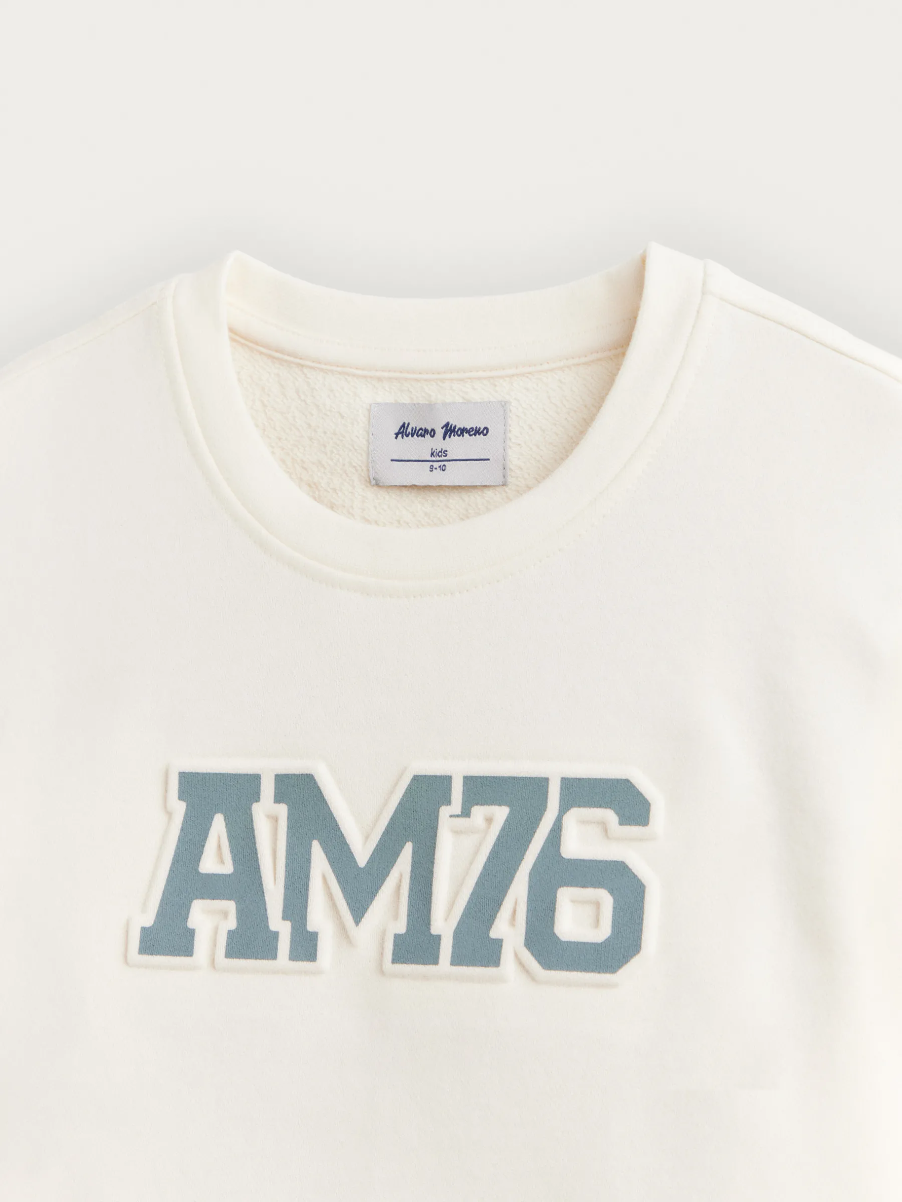 Sudaderas<Alvaro Moreno SUDADERA OFFICIAL KIDS Crudo