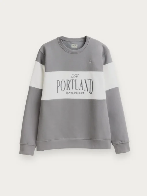 Sudaderas<Alvaro Moreno SUDADERA PÒRTLAND Gris