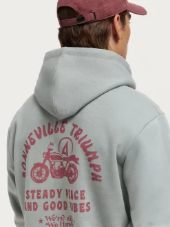 Teen|Sudaderas<Alvaro Moreno SUDADERA TRIUMPH Azul